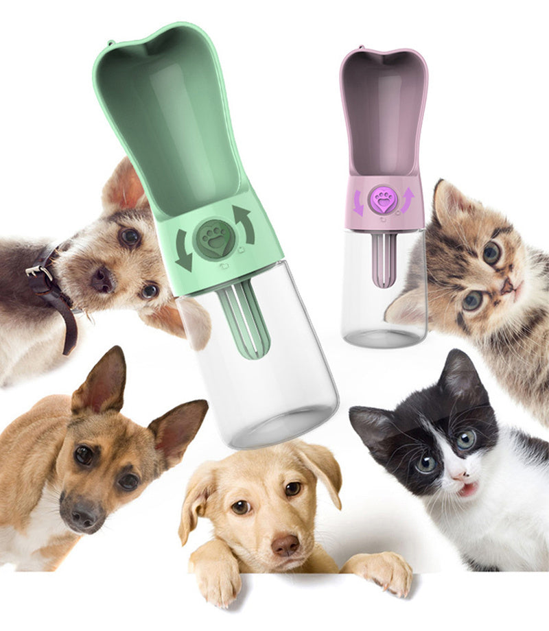 Portable Pet Dog Water Bottle Feeder - Wrightaway