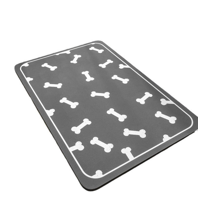 Quick Absorbent Dry Pet Feeding Mat - Wrightaway