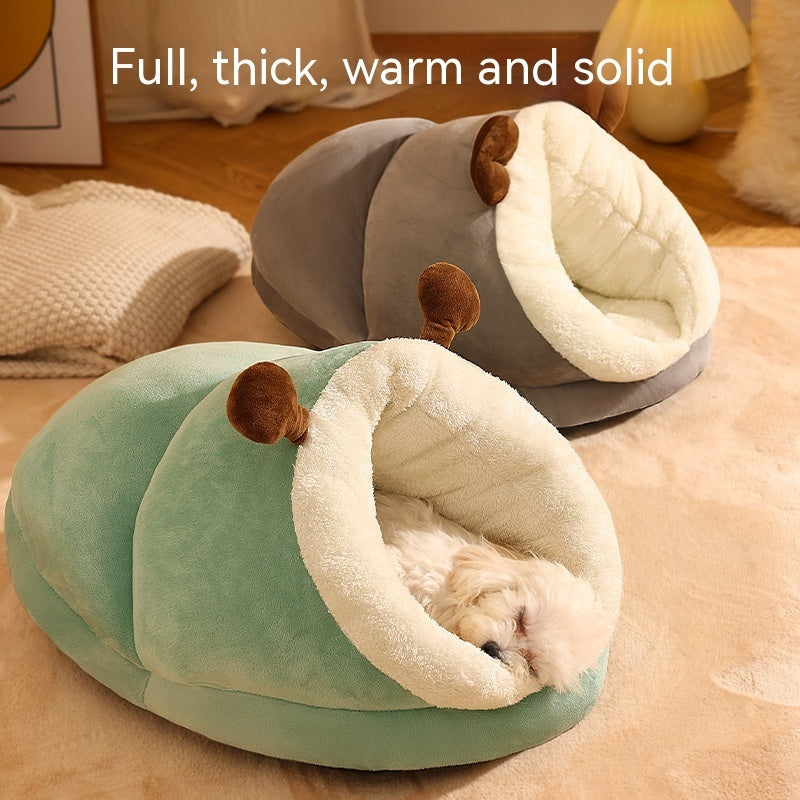 Winter Warm Pet Bed Dog Slippers - Wrightaway